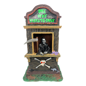
            
                Load image into Gallery viewer, Lemax Spooky Town Ticket Booth Kiosk #43066 Product Photo
            
        